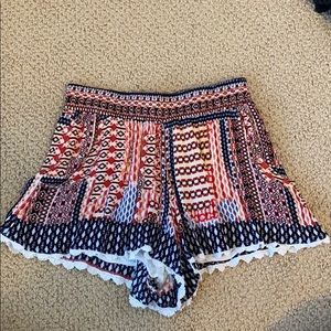 Blue Rain Boutique Flowy Shorts